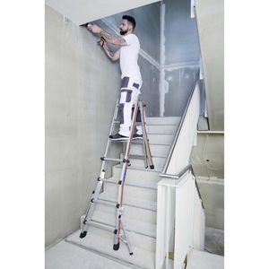 Produktbild für Teleskopleiter Hymer 414216, Länge 4m