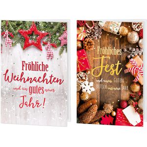 Produktbild für Weihnachtskarte Böttcher-AG 99sk5218, sortiert
