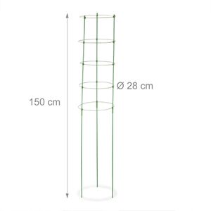 Produktbild für Rankgitter Relaxdays 10039809, grün, zum Stecken