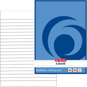 Briefblock Herlitz 717512 x-book, A5