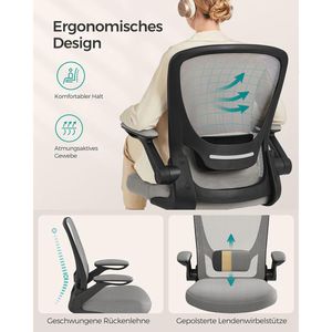Produktbild für Bürostuhl Songmics OBN037G01