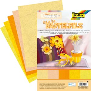 Bastelfilz Folia 520491 Ton in Ton Mix, 20 x 30cm