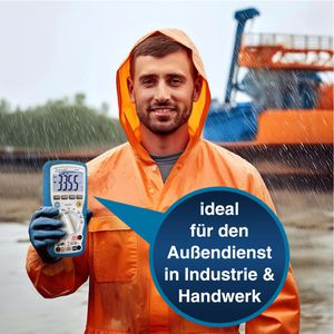 Produktbild für Multimeter PeakTech P 3355, digital, RMS