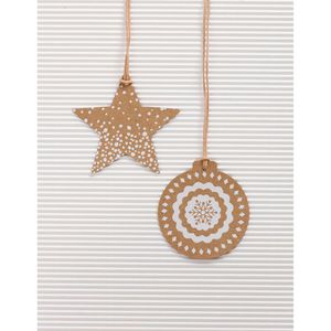 Produktbild für Hängeetiketten Folia Geschenkanhänger Weihnachten