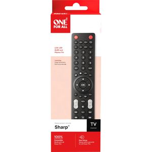 Produktbild für Ersatzfernbedienung One-For-All Sharp TV