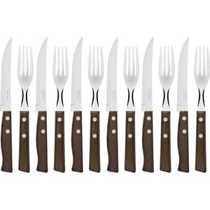 Produktbild für Steakbesteck Tramontina Tradicional, Edelstahl