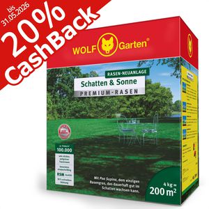 Rasensamen Wolf-Garten LP 200 Schatten & Sonne