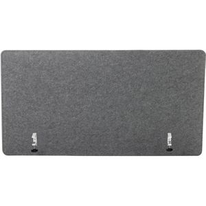 Produktbild für Tischtrennwand hJh-OFFICE 892001, grau