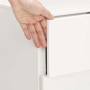 Produktbild für Rollcontainer Songmics OFC63WT, aus Metall, weiß