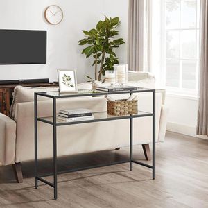 Produktbild für Konsolentisch Vasagle LGT025B01, schwarz