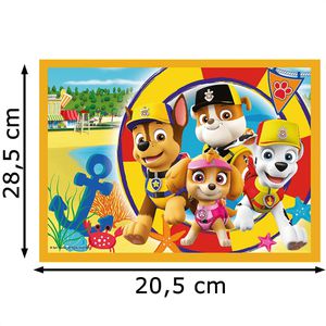 Produktbild für Puzzle Trefl 34395, 4 in 1 Paw Patrol