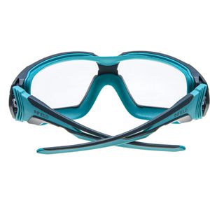 Produktbild für Schutzbrille Infield Preventor, grau-türkis, Bügelbrille