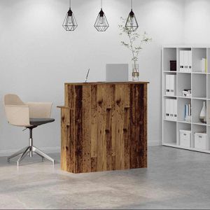 Produktbild für Empfangstheke vidaXL 859031, altholz braun