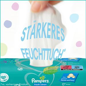 Produktbild für Feuchttücher Pampers Fresh Clean, 312 Tücher