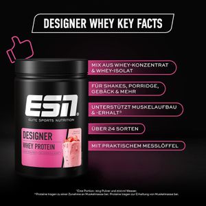 Produktbild für Proteinpulver ESN Designer Whey Protein, 908g