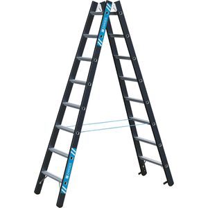 Stehleiter Zarges Megastep B, 41192, beidseitig begehbar