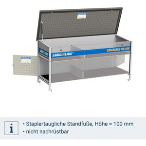 Produktbild für Fahrzeugbox Logicline CombiBox CB-190, aus Aluminium