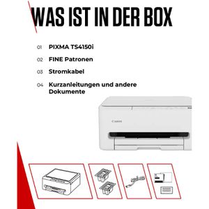 Produktbild für Multifunktionsgerät Canon PIXMA TS4150i