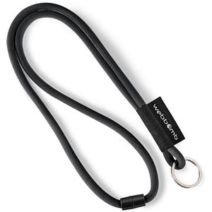 Produktbild für Schlüsselband Webbomb Tubular, schwarz