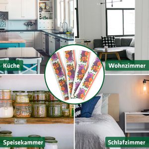 Produktbild für Fliegenfalle Gardigo Fenster, Blumenmotiv zum Ankleben