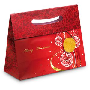 Produktbild für Geschenktüte TSI 86417-R Weihnachten Elegant