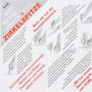 Produktbild für Geodreieck Kum Circlet 293 C, 2091201