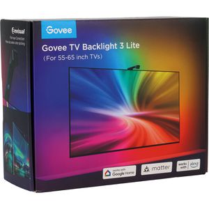Produktbild für LED-Streifen Govee TV Backlight 3, dimmbar, weiß + RGB