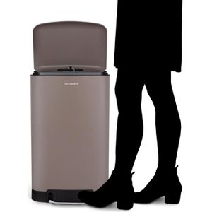 Produktbild für Mülleimer Les-Collectors N883, taupe