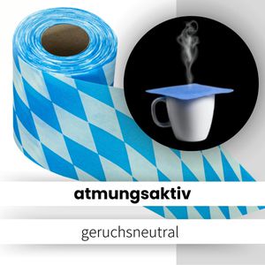 Produktbild für Tischläufer Sensalux Bayernraute, 69700255, waschbar