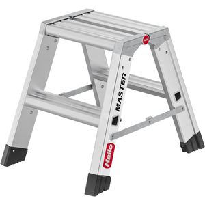 Produktbild für Klapptritt Hailo Master D80, 10000-110, eloxiertes Aluminium