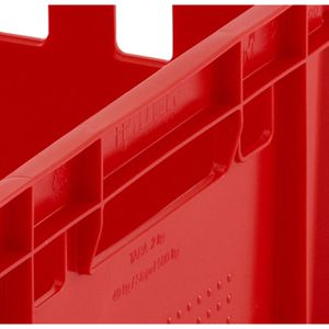 Produktbild für Eurobox AUER Fleischkiste E2, rot, 40 Liter, lebensmittelecht