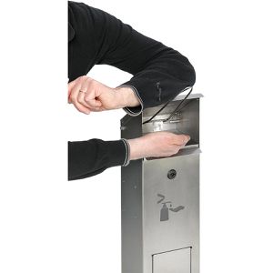 Produktbild für Desinfektionsspender VAR HDS 115, silber geschliffen