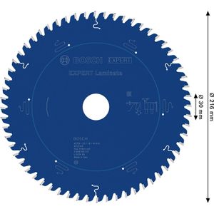 Produktbild für Kreissägeblatt Bosch Expert Laminat, 2608902212