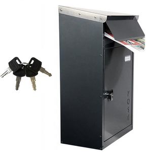 Produktbild für Briefkasten SafePost ScanPro 854 Tiamat, anthrazit, aus Stahl