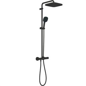 Duschsystem GROHE Vitalio Comfort 250, schwarz matt