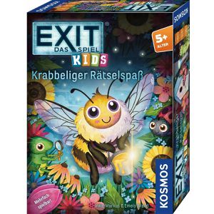 Produktbild für Kartenspiel Kosmos EXIT - Krabbeliger Rätselspaß