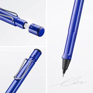 Produktbild für Druckbleistift Lamy safari 114, blau, Kunststoff