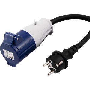 Produktbild für CEE-Adapter McPower 1300515, Länge 0,35 m