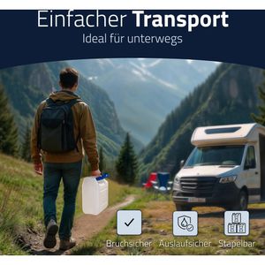 Produktbild für Wasserkanister Hünersdorff ECO 817400