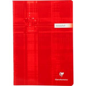 Produktbild für Vokabelheft Clairefontaine 31279C, A4