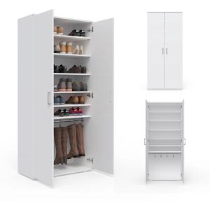 Produktbild für Schuhschrank Vicco Torge, weiß