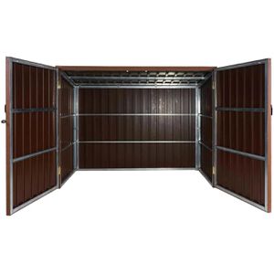 Produktbild für Müllcontainerbox Mendler HWC-J29, 213 x 172 x 112 cm