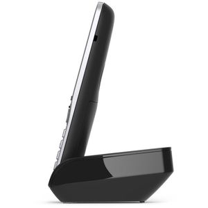 Produktbild für Telefon Gigaset COMFORT 500A Duo, silber / schwarz