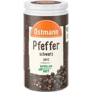 Pfeffer Ostmann ganze Körner, schwarz