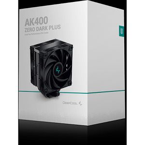 Produktbild für CPU-Kühler DeepCool AK400 ZERO DARK PLUS, PWM
