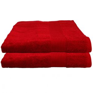 Handtuch Julie-Julsen bordeaux, 100 x 150 cm