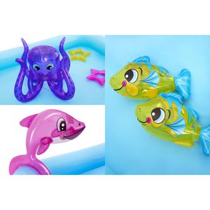 Produktbild für Planschbecken Bestway Fantastic Aquarium, mit Rutsche