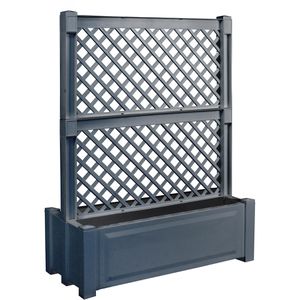 Pflanzkasten KHW Czardas 47105 anthrazit