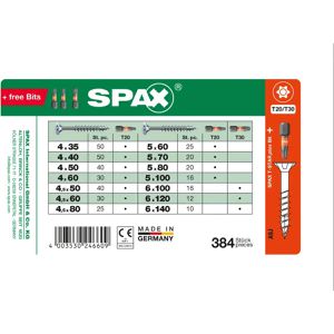 Produktbild für Schraubenset Spax 4000001991169 Wirox
