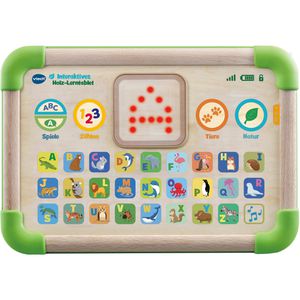 Produktbild für Lerncomputer vtech Holz-Lerntablet, 1-4 Jahre
